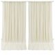 200 Pipe And Drape - ivory - 8-ft-hi-10ft-wide - Solid Spun Poly