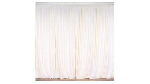 Pipe and Drape Curtin Ivory