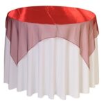 A Organza Red - rounds - 132”