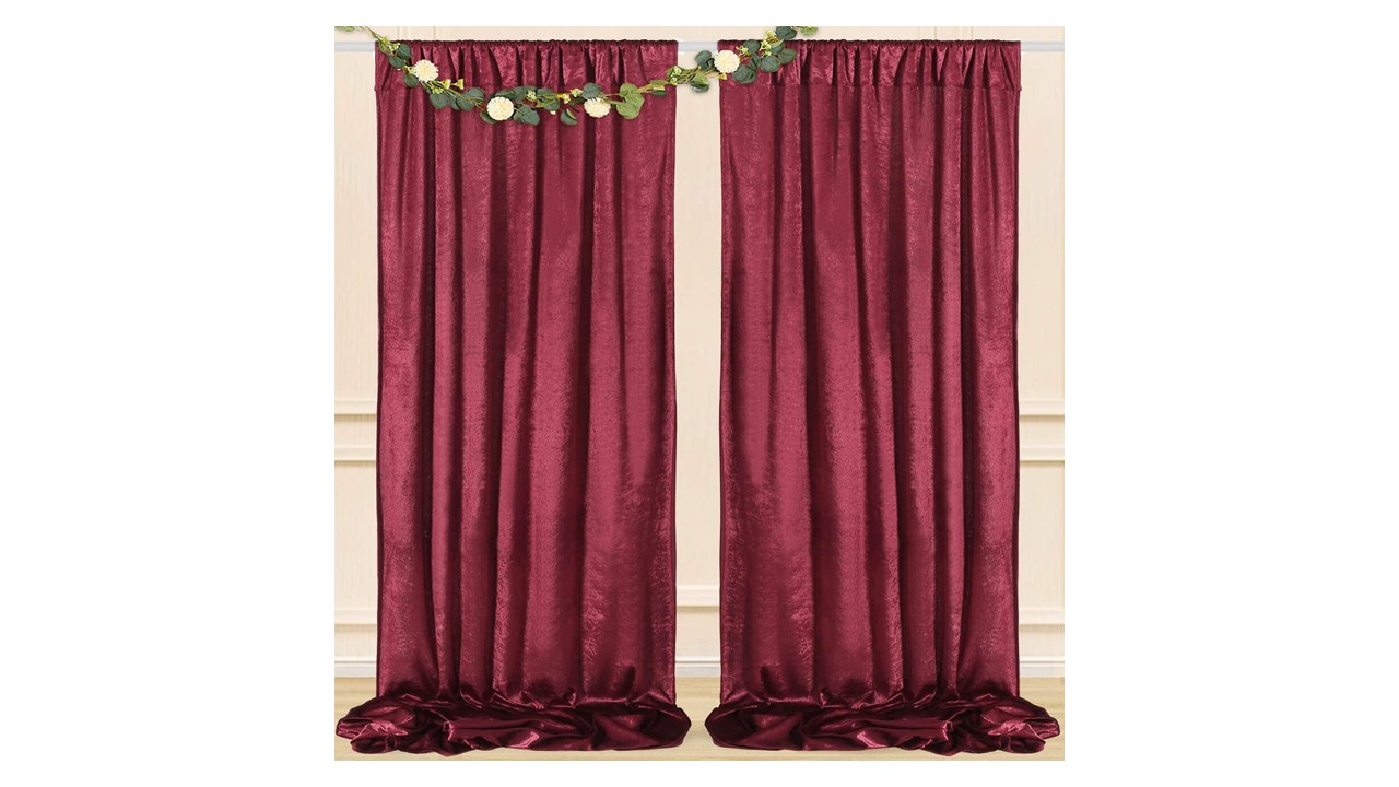 Velvet Backdrop Drapes Party Rentals NYC New York Party Rentals LLC