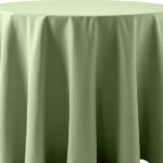 Basic Polyester Sage Green - 84 - round