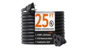 Outdoor Extension Cord 25 Feet