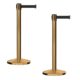 A1 Retractable Stanchions Gold With Belt - retractable-stanchions-gold-with-belt - black-belt