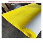 A6 Yellow Lemon Carpet Runners - Yellow Lemon Carpet Runners 3 X 10