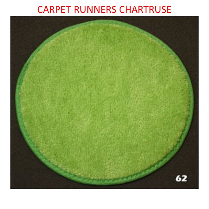 A10 Chartruse Carpet Runners