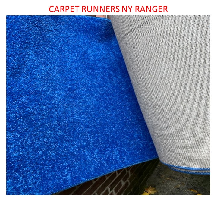 NY Ranger Blue Carpet Runners
