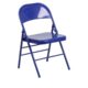 200 Colored Folding Chairs - Blue Folding Chairs