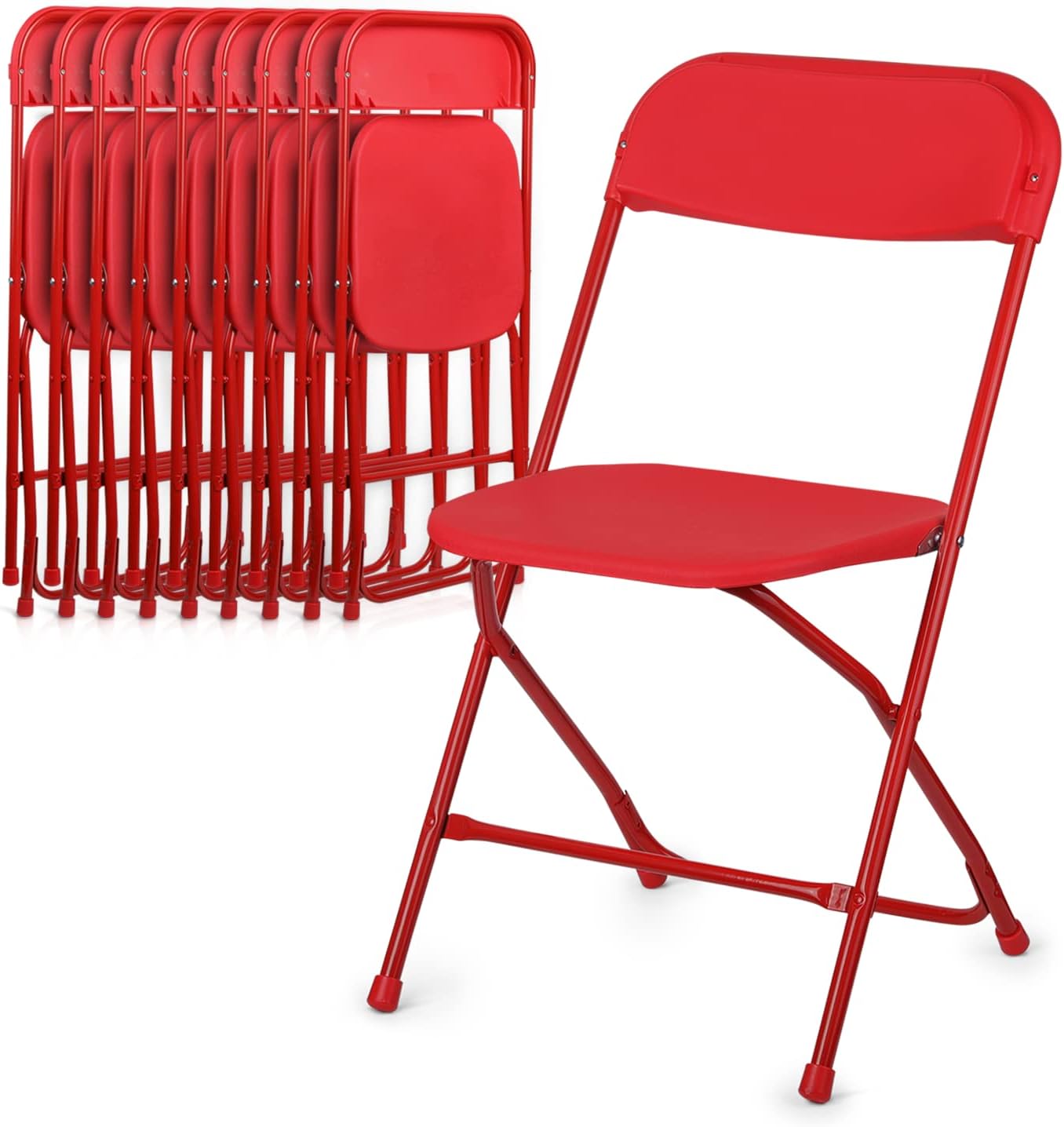 103 Folding Chair Rainbow Red