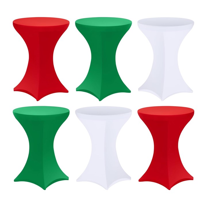 Christmas Spandex Cocktail Table Covers
