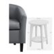 100 Barrel Chairs for Panel Discussions - Side Table White 15