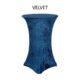 256 Velvet Spandex Tablecloths - Velvet Spandex Tablecloths 30 Inch Navy blue