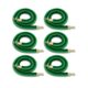 Stanchion Rope Green Velvet with gold tip