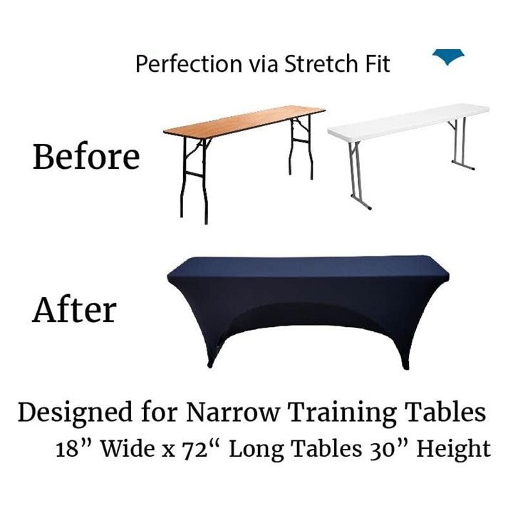 Spandex Tablecloth for Narrow Table
