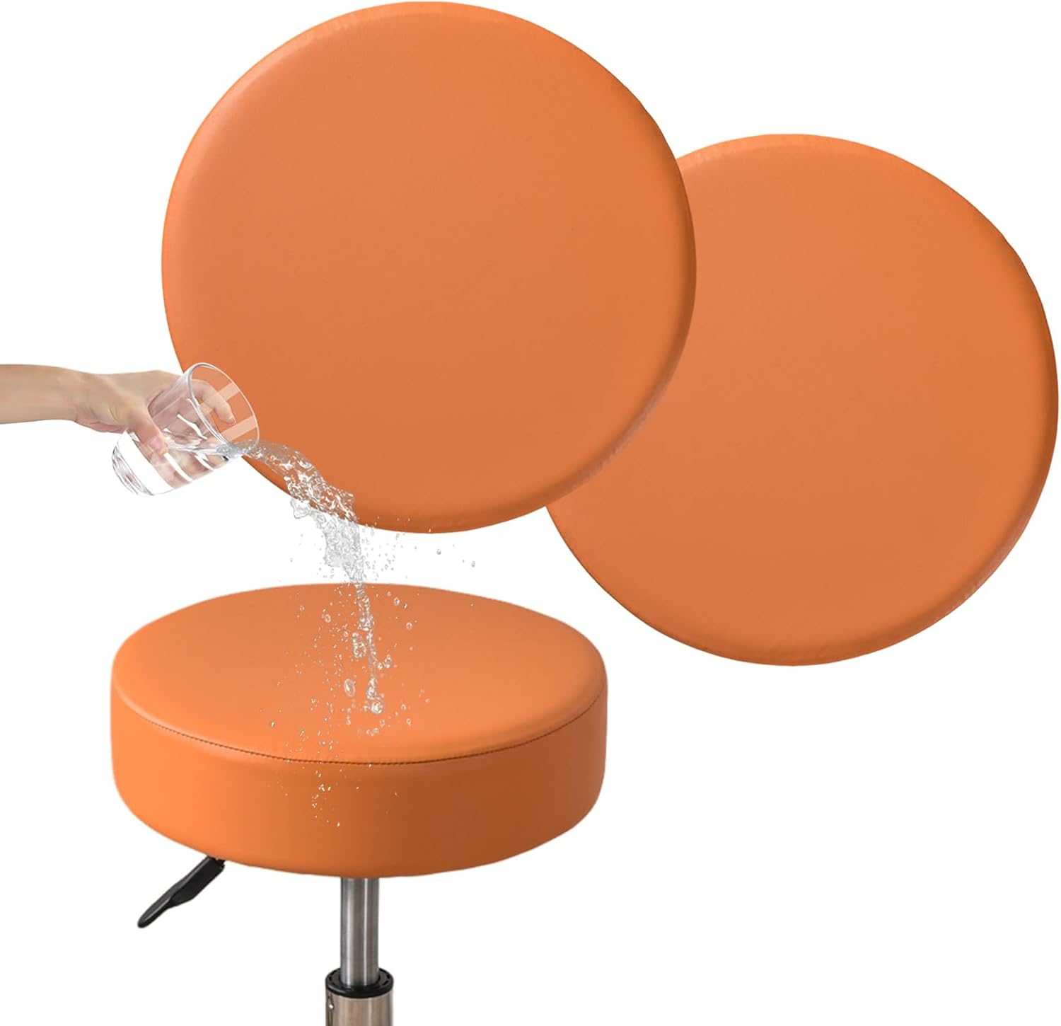 Bar Stools Classic Retro Orange Bar Stools Classic Retro Orange